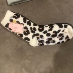 KATE SPADE FUZZY SOCKS